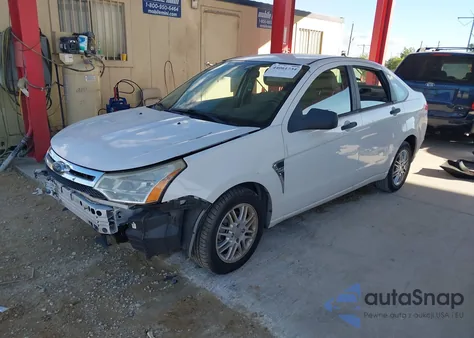 2008 Ford Focus Se from USA, damaged, VIN 1FAHP35N08W167400